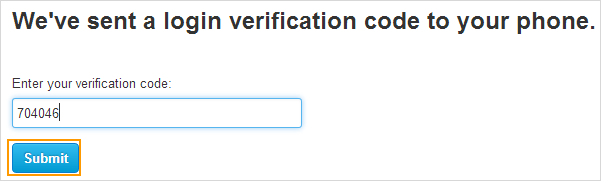 Twitter's Two-Factor Authentication