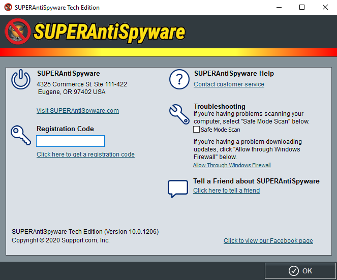 SUPERAntiSpyware Tech Edition Help